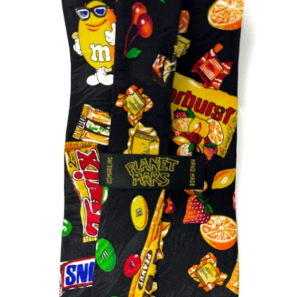 Vintage Candy 80s Necktie 100% Silk - Picture 2 of 9